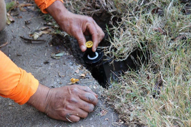 Damaged Sprinkler Repair in Aiken, SC