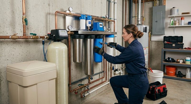 Filtration System Installation in Asheville, NC