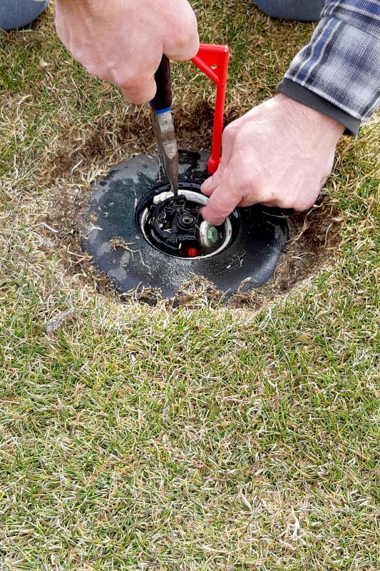 Garden Sprinkler Repair